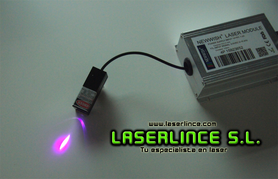 C1 Module 10mW violet laser (405nm) with TTL modulation